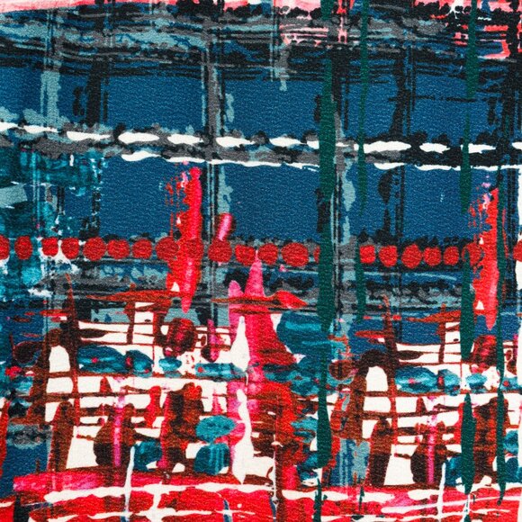 Weekend MaxMara Multicoloured 3/4 Sleeve Shift Dress - Picture 8 of 12